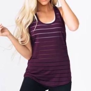 Zyia Havana tank- Wine- NWT